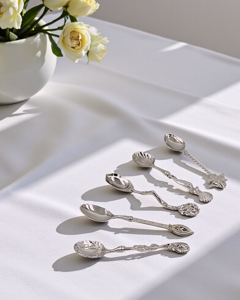 Rocomarine 洛可可海韻茶匙組｜銅色