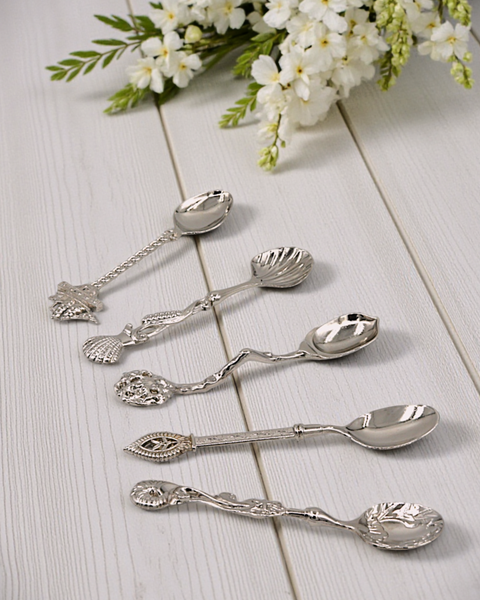 Rocomarine 洛可可海韻茶匙組｜銅色