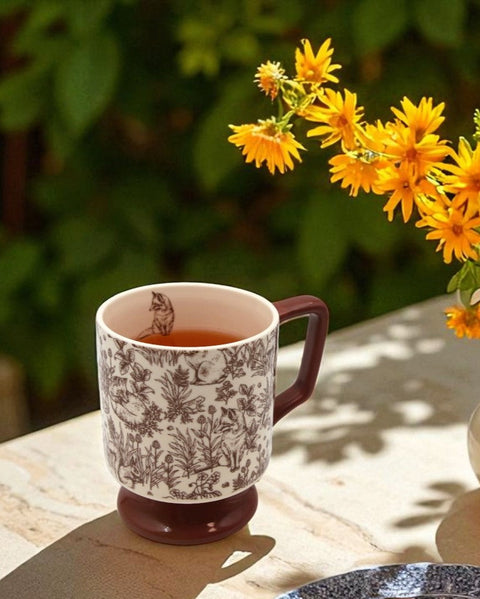 Renard Caché 隱藏的狐狸咖啡杯