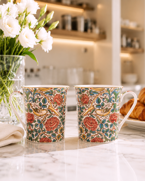 William Morris 英式花園對杯